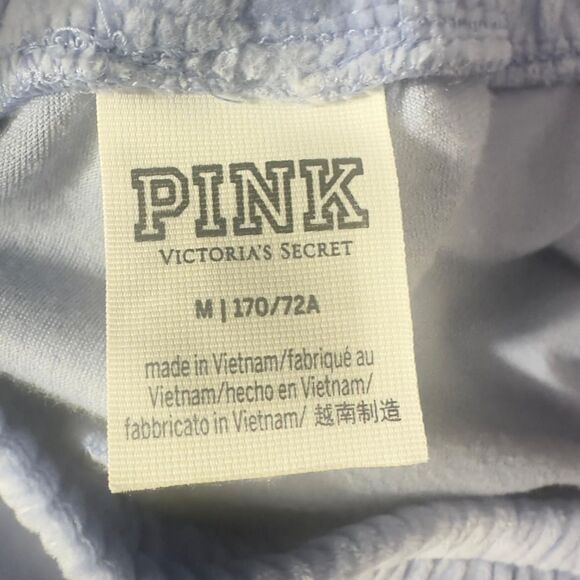 Pink Victoria's Secret Womens Set‎ Lavanda Velvet Size Hoodie: S Size Jogger: M - Picture 16 of 16